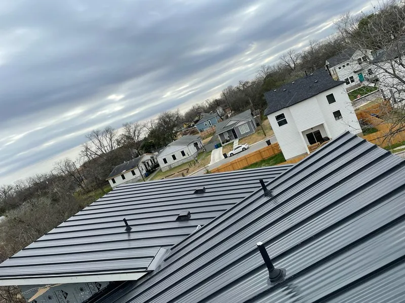 Standing seam metal roof panels with vents for Skylight Repair in Allentown